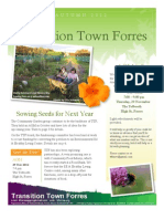 Transition Town Forres: AGM Info