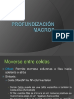 Profundización macros