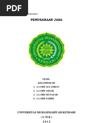 Makalah Perusahaan Jasa