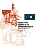 Rapid Field Appraisal of Decentralization: Region 9