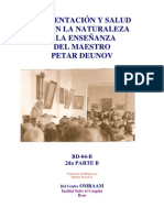 ALIMENTACIÓN Y SALUD SEGÚN LA NATURALEZA Y LA ENSEÑANZA DEL MAESTRO PETAR DEUNOV