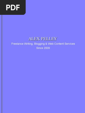 eBook Writing Portfolio