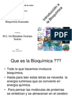 P1 Introduccion a La Bioquimica