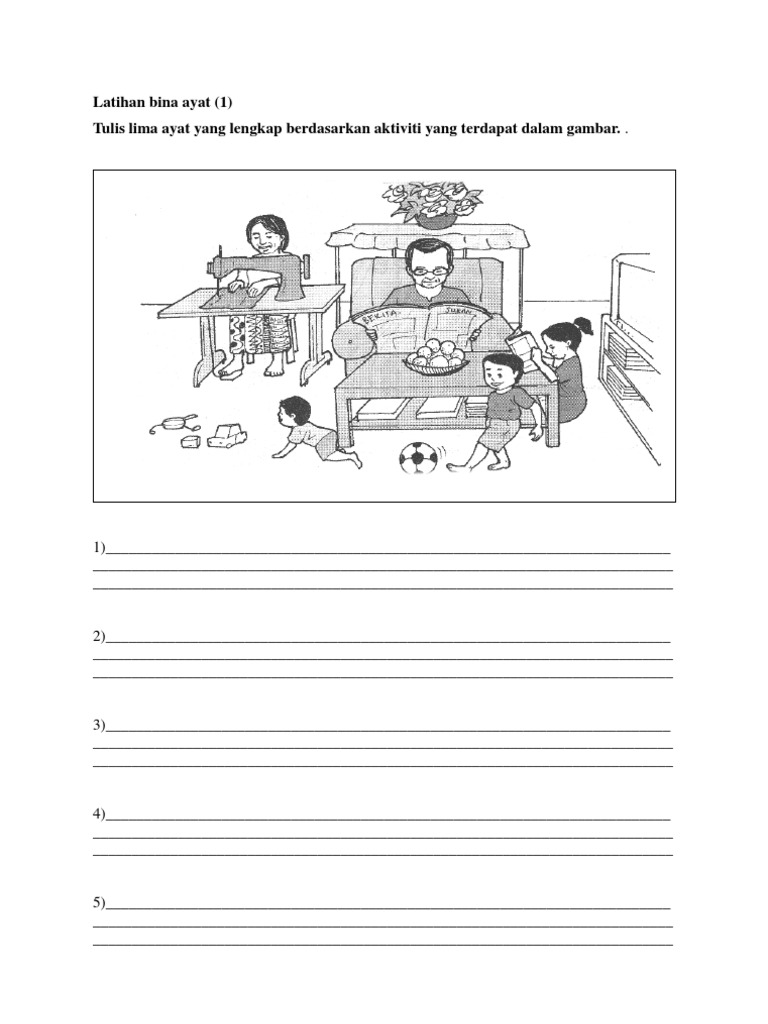 Latihan Bina Ayat  PDF