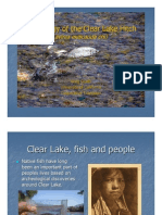 The Ecology of The Clear Lake Hitch (