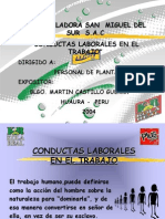 Conductas Laborales