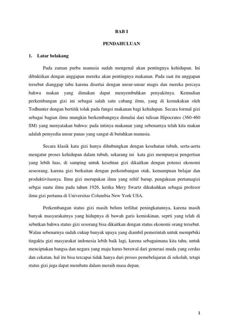 Makalah Gizi