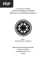 Download NEURAL NETWORK DAN CONTOH PERALATAN YANG MENGGUNAKANNYAdocx by Gede Endrawadi SN116101610 doc pdf