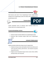 IV Proses Pengembangan Produk