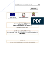 Bando Regione Puglia - Aiuti alla diffusione delle Tecnologie dell'Informazione e Comunicazione nelle PMI (2011)