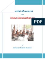 99100077 Bhakthi Movement and Namasankeerthanam