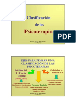 Clasificación psicoterapias 40