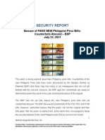 Philippine Money Security Features