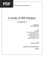 Download IIM Udaipur -A Study by Agradeep Chakraborty SN116126590 doc pdf