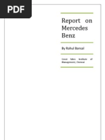Download Mercedes Benz by Rahul Bansal SN116129575 doc pdf