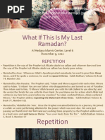 What if This is My Last Ramadan