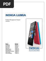 Download Product Management Project Report_Nokia Lumia 1 by Sahil Goel SN116150145 doc pdf