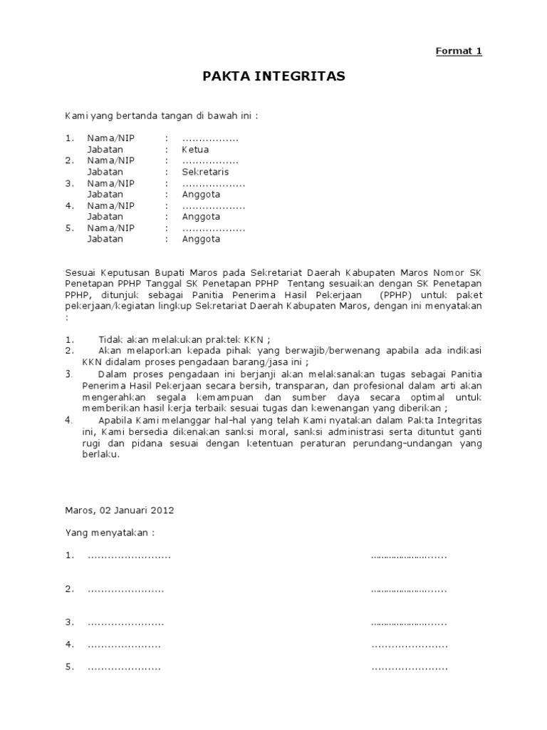 Format Serah Terima Barang EDIT