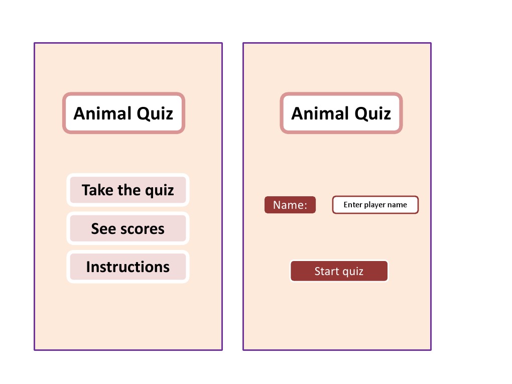 Animal Quiz Animal Quiz: Take The Quiz See Scores | PDF | Teaching ...