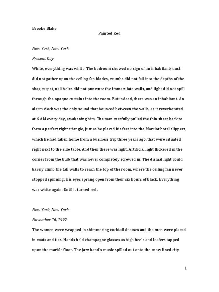 Painted Red PDF Leisure