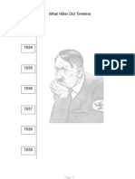 Hitler Timeline Worksheet
