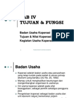 Tujuan Dan Fungsi Koperasi PDF