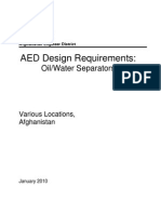 AED Design Requirements - Oil-Water Separator - Jan10