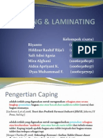 Caping dan Laminating