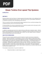 Download Steam Turbine Over Speed Trip Systems by PRASAD326 SN11619699 doc pdf