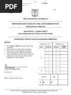 Latihan sains tingkatan 2 bab satu