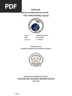 Download Makalah Dan Contoh Kasus Uml Muhammad Reza - 100415005 by Chie Murny SN116202443 doc pdf