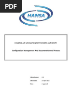 HANSA - Configuration Management and Document Control Process