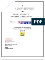 Market Strategy of HDFC and Icici Bank