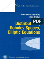 Dorothee D. Haroske Hans Triebel-Distributions, Sobolev Spaces, Elliptic Equations (EMS Textbooks in Mathematics) - European Mathematical Society (2007)