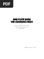 One Flew Over The Cuckoos Nest Screenplay