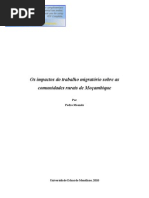 Os impactos do trabalho migratório sobre as comunidades rurais de Moçambique