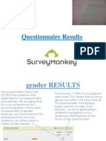 Questionnaire Results Analysis