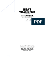 Heat Transfer (J.P. Holman)