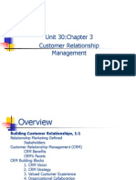 CRM Chapter 3 Builds Customer Relationships