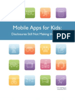 FTC on Children's Apps
