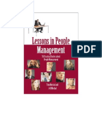 Lessons in People Management - Tom Mochal