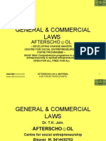 General & Commercial Laws