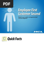 Download HCL Technologies -  Employee First Customer Second by Praneeth SN11628425 doc pdf