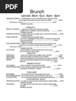 Download Brunch Menu 2013 by Little Branch Cafe SN116287621 doc pdf