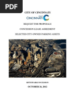 Download Cincinnati Request for Proposals Parking PARKING CONCESSION by COAST SN116291504 doc pdf
