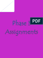 Phase 3 Assignments