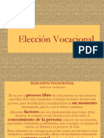 Eleccion Vocacional