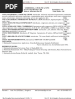 Download Multimedia Communication - ECE - VTU - 8th Sem - Unit 1 - Multimedia Communications by ramisuniverse SN116318667 doc pdf