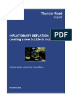 Inflationary Deflation Thunder Road Report December 2012