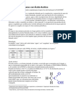 Elaboración de Queso Con Ácido Acético